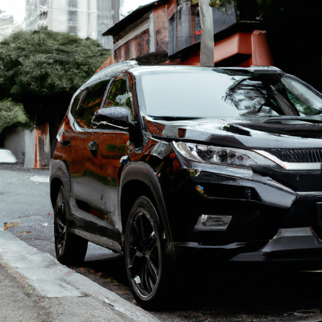SUV de luxo preto em São Paulo